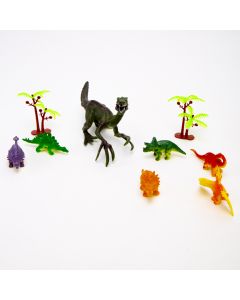 Dinosaurios Plásticos Mini Con Accesorios +3A