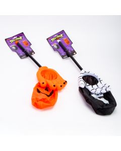 Bolsa Plástica Para Dulces Con Mango Temática Halloween 53x14x21cm Surtido