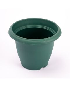 Macetero Plástico Serinova Redondo #1 0.6l 12.6x10cm Verde