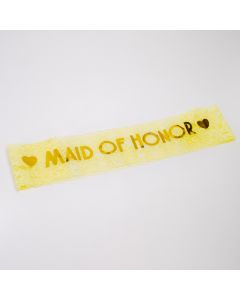 Cinta Tela Encaje Maid Of Honor