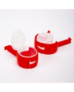Prensa Plástica Alimentos Taza 13cm 2und