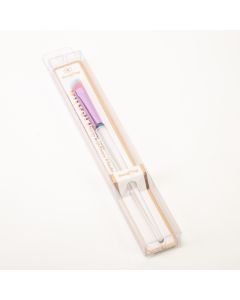 Brocha Mengping Para Maquillaje Angular Transparente+lila