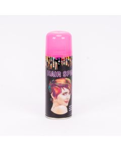 Spray Temporal Para Cabello 80g Rosado