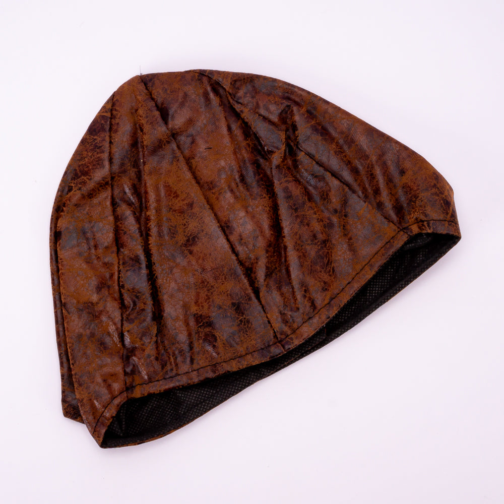 Gorro Crespina Tela Infantil 26cm Marrón