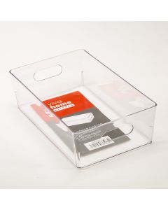 Organizador Plástico Para Refrigerador 26x16x7.9cm Transparente