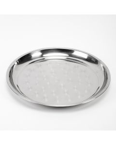 Bandeja Acero Inoxidable Lisa 16pulg Plateado