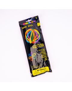 Pelota Plástica Neón +5a Multicolor