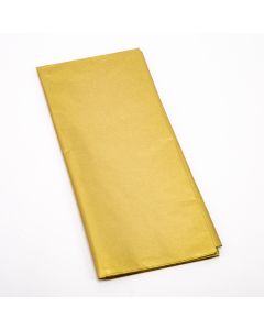 Papel Seda Liso 50.8x66cm 4und Dorado
