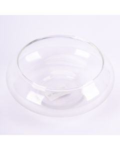 Pecera Vidrio Lisa 15x6cm Transparente