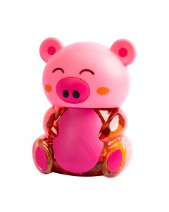 Alcancía Con Gelatina Figura Cerdito 70und 1050g Rosado