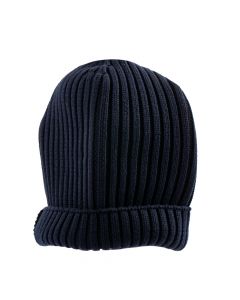 Gorro Con Relieve Rayas Azul