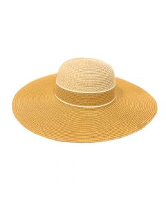 Sombrero Para Dama Detalle Franja Color