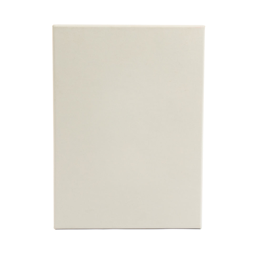 Caja Cartón Lisa Rectangular M Gris