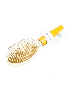 Cepillo Plástico Para Cabello Ovalado 25x6.8cm