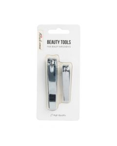 Corta Uñas Metálico Liso 2und