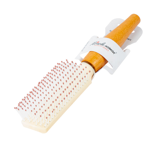 Cepillo Plástico Liso Para Cabello 23x4.5cm