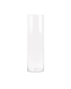 Cilindro Vidrio Liso 12x40cm Transparente