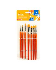 Pincel Para Acuarela 7pzas