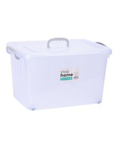 Caja Plástica 55L Transparente