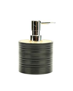 Dispensador Para Jabón Con Tapa Bambú