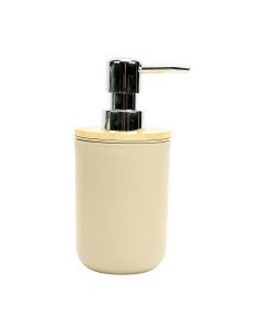 Dispensador Para Jabón Con Bambú 250ml