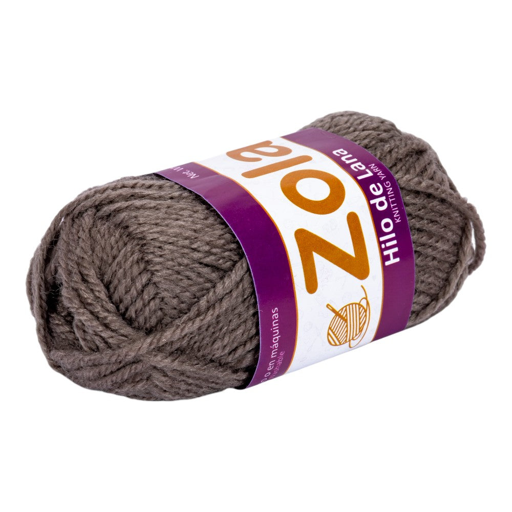 Lana Marrón 25g