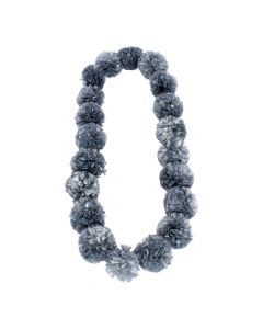 Collar Plateado De Fiesta