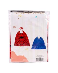 Capa Y Antifaz Infantil Spiderman 2pzas