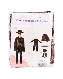 Disfraz Infantil El Zorro 5-6a