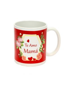 Jarra Porcelana Estampado Mamá Surtido