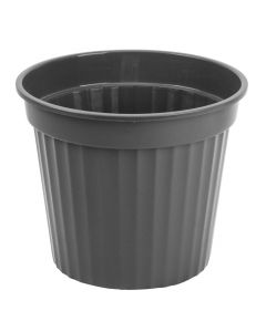 Maceta Plástica Gris 5.5 Litros