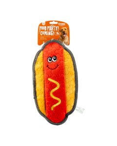 Peluche Afelpado Diseño Hot Dog