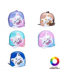 Mochila Compacta Tela Oxford