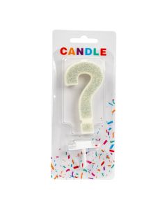 Candela Signo Pregunta Escarchada