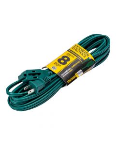 Extensión Eléctrica 8m Verde