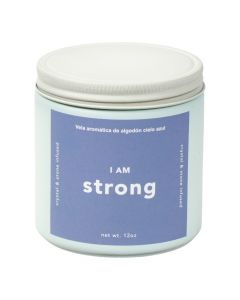 Vela Algodón Y Cielo Azul 340g