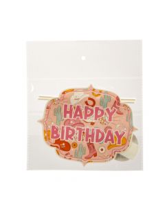 Topper Vaquero Cumpleaños