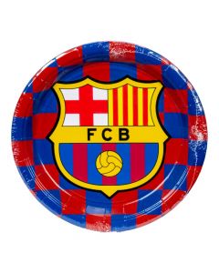 Platos FC Barcelona 8 Unidades