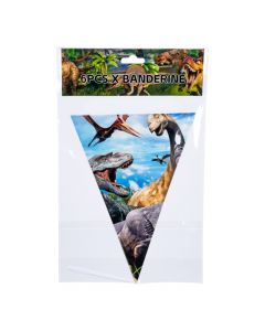 Banderín Dinosaurios