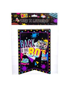 Letrero Retro 80s