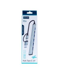 Hub Tipo C-usb 7 Puertos
