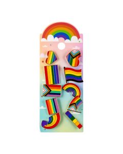 Pin Multicolor 10 Piezas