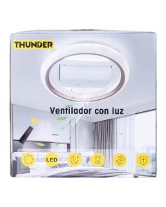 Ventilador Techo Con Lámpara