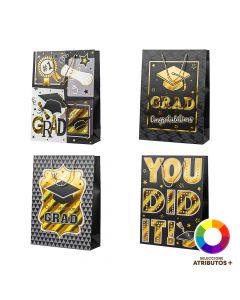 Bolsa Papel Birrete Graduación