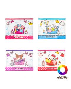 Sobre Plástico Sanrio A4 Zipper