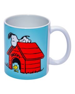 Taza Snoopy Celeste
