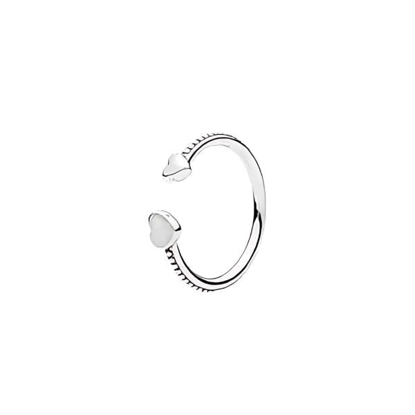 Anillo Corazon Doble Pandora