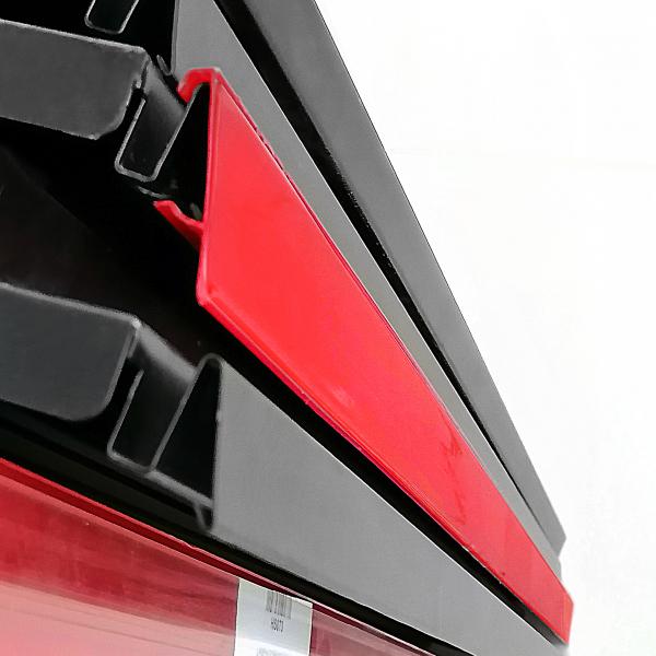 Hd Lamina Etiqueta Lisa 6 Capas L1000MM Hablador Roja