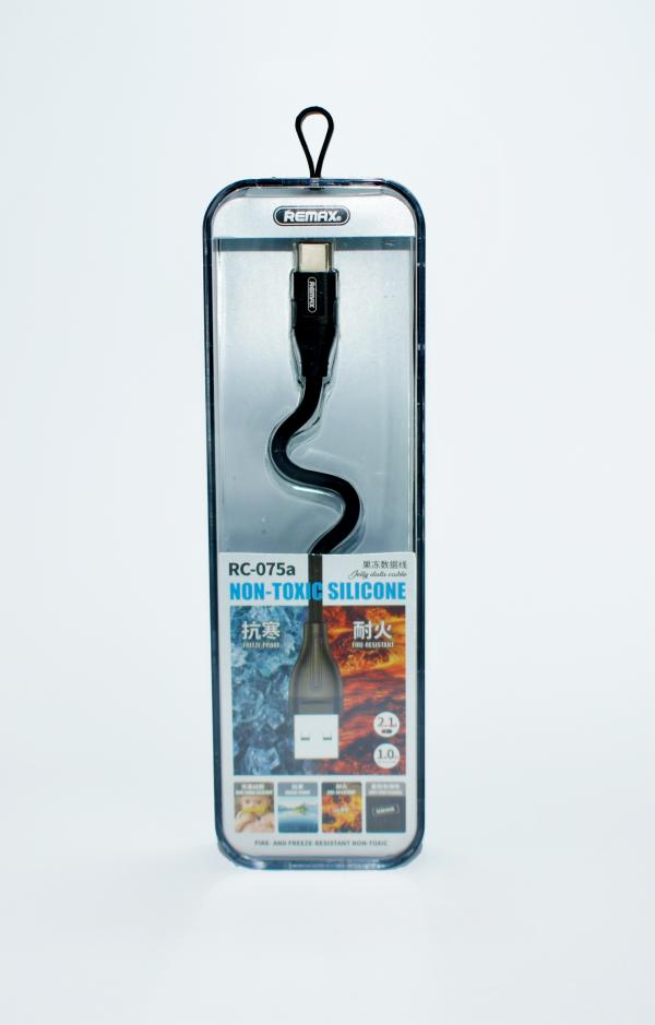 CABLE USB TIPO C JELL RC-075A REMAX NEGRO