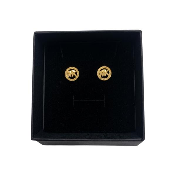 Aretes Mk Diseño Logotipo Mk